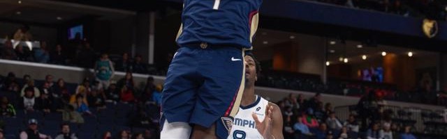 鹈鹕133-127险胜灰熊，萨迪克-贝36分，锡安24+11