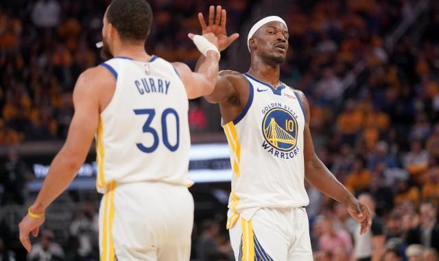 队史附加赛首胜！库里吉米合砍75分 勇士复仇灰熊