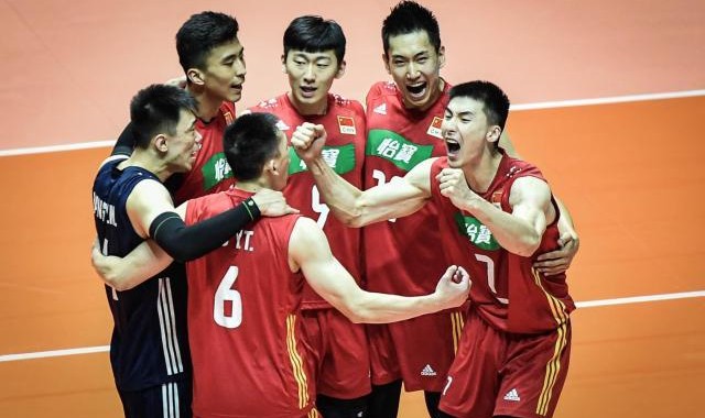 中国男排时隔十年再度登顶亚洲杯 进攻拦网齐发威